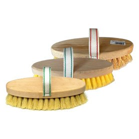 SPAZZOLA PER EQUINI fibra di radica sintetica