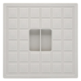 COPERCHIO QUADRO PER POZZETTO PLUVIALE mm 12