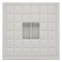 COPERCHIO QUADRO PER POZZETTO PLUVIALE mm 12