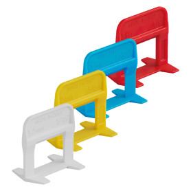 BASE LIVELLANTE CON FERITOIA PER CUNEO  RLS EVO  H. mm 12 - fuga 1
