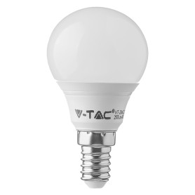 LAMPADA LED A SFERA  VT-1819  CALDA 2700K 4 W uguale a 30W E14 - 320 lm