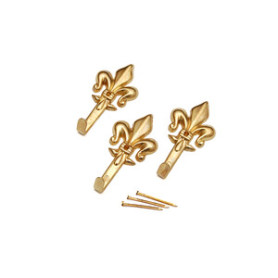GANCIO P\QUADRO GIGLIO 47 MM ORO BL 3 PZ