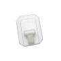 GANCIO ADESIVO GIGANTE PLASTICA BIANCO BL 1 PZ