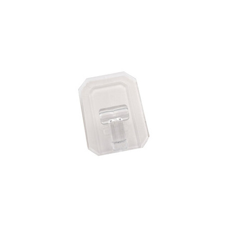 GANCIO ADESIVO GIGANTE PLASTICA TRASPARENTE BL 1PZ