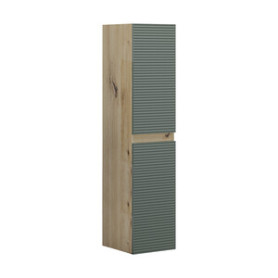 COLONNA COMFORT 2A DOGATO ROVERE\VERDE SALVIA