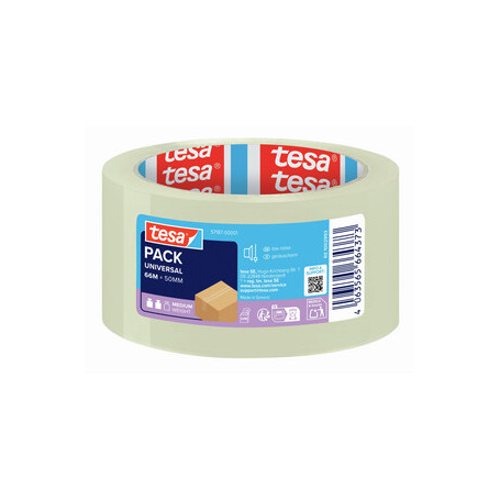 NASTRO IMBALLO ACRILICO TESA 50MMX66M TRASPARENTE