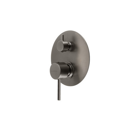 GEDY SERIE GARDA INCASSO DOCCIA C\ DEVIAT GUN METAL