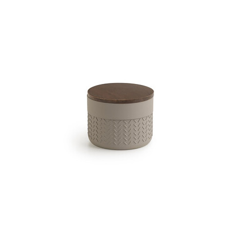 GEDY THEA CONTENITORE GRIGIO\NATURALE SCURO