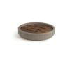 GEDY THEA PORTASAPONE GRIGIO\NATURALE SCURO