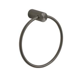 GEDY ANDE GUN METAL PORTASALVIETTE AD ANELLO