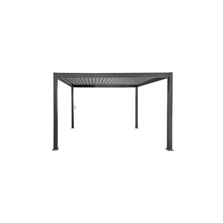 C PERGOLA BIOCLIMATICA 3X4 ALU STEEL GRIGIO