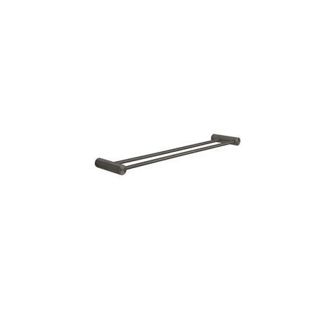GEDY ANDE GUN METAL PORTASALVIETTE DOPPIO 60 CM