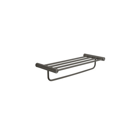 GEDY ANDE GUN METAL PORTASALVIETTE DOPPIO H 12