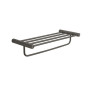 GEDY ANDE GUN METAL PORTASALVIETTE DOPPIO H 12