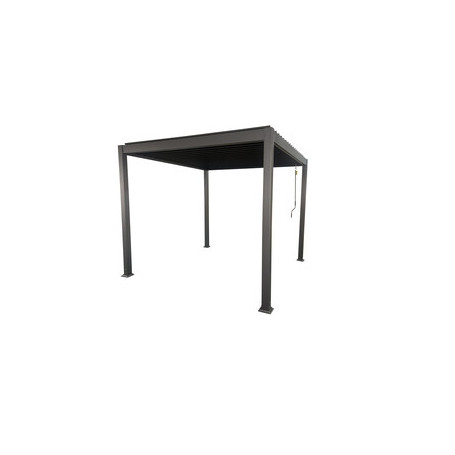 C PERGOLA BIOCLIMATICA 3X3 ALU STEEL GRIGIO