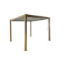 C PERGOLA BIOCLIMATICA 3X3 ALU STEEL EFFETTO LEGNO