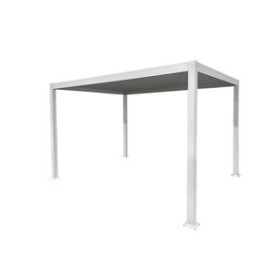 C PERGOLA BIOCLIMATICA 3X4 ALU STEEL BIANCO