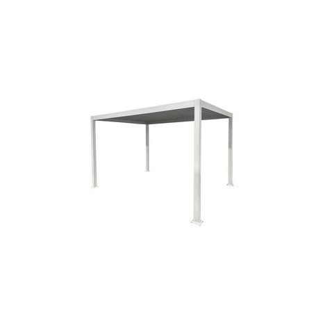 C PERGOLA BIOCLIMATICA 3X4 ALU STEEL BIANCO