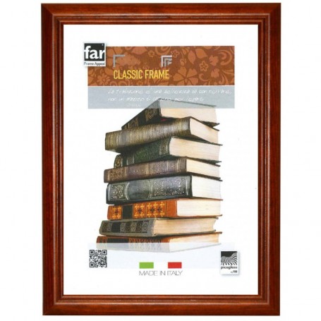 CORNICE QUADRI MORESCO 2004 B NOCE CM. 18X24