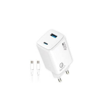 CARICATORE GAN 45W BIA.USB-C\USB-A CAVO USB-C\USB-C
