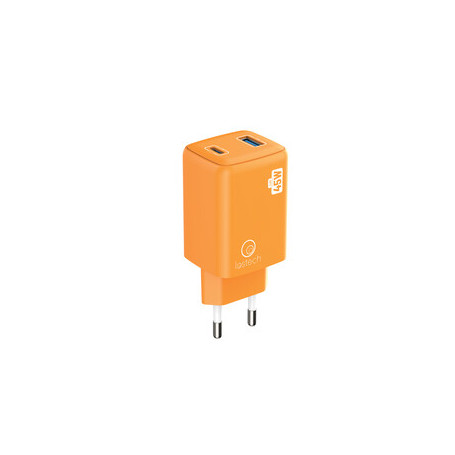 CARICATORE GAN 45W ARAN.USB-C\USB-A CAVO USB-C\USB-C