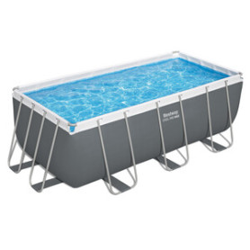 PISCINA POWER STEEL C\TELAIO E ACCES 412X201X122 56457