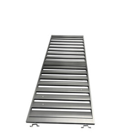 C PANNELLO LATERALE P\PERGOLA LAMELLE ALU 93X235H GRIGIO