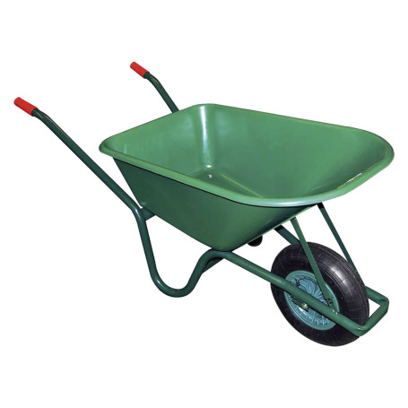 CARRIOLA TUBOLARE VASCA PVC  VERDE GARDEN  capacita  lt. 100