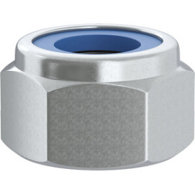 DADO AUTOBLOCCANTE ESAGON. BASSO M  10 ZN UNI7474