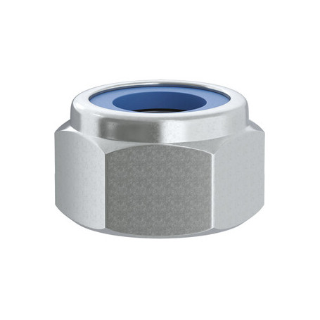 DADO AUTOBLOCCANTE ESAGON. BASSO M  10 ZN UNI7474