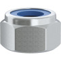 DADO AUTOBLOCCANTE ESAGON. BASSO M  10 ZN UNI7474