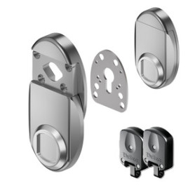 DISEC MG390 DEFENDER MAGNETICO CIL SAG CROMO SATINATO