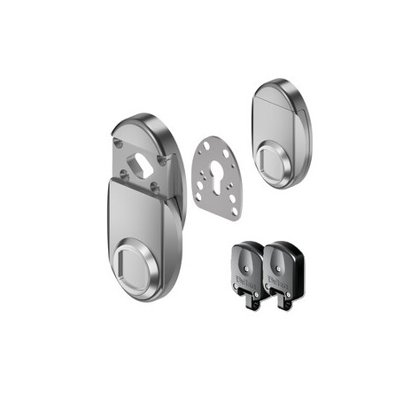 DISEC MG390 DEFENDER MAGNETICO CIL SAG CROMO SATINATO