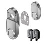 DISEC MG390 DEFENDER MAGNETICO CIL SAG CROMO SATINATO