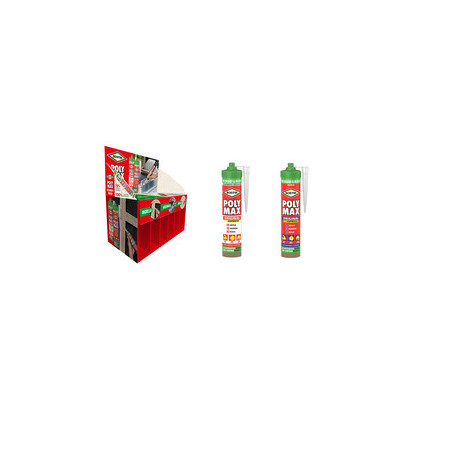 BOSTIK POLYMAX ORIGINAL ESPOSITORE MISTO 12PZ