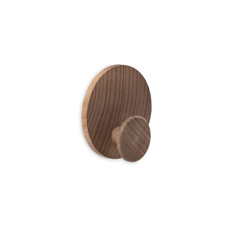 GANCIO ADESIVO IN LEGNO INOFIX MARRONE