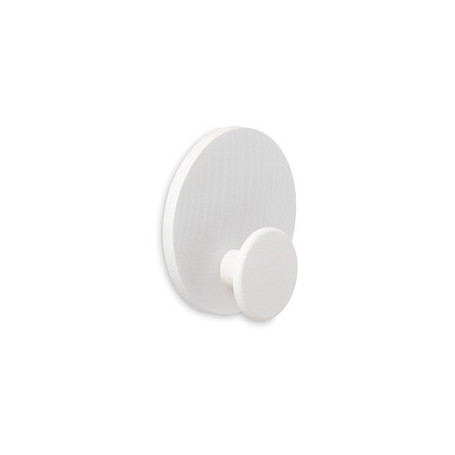 GANCIO ADESIVO IN LEGNO INOFIX BIANCO