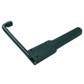 FERMA PERSIANE C\MOLLA INOX 120 MM NERO