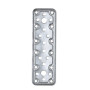 C PIASTRA DIRITTA ACCIAIO ZINCATO 50X80 MM