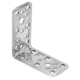 C PIASTRA ANGOLARE ACCIAIO ZINCATO 40X60X60 MM