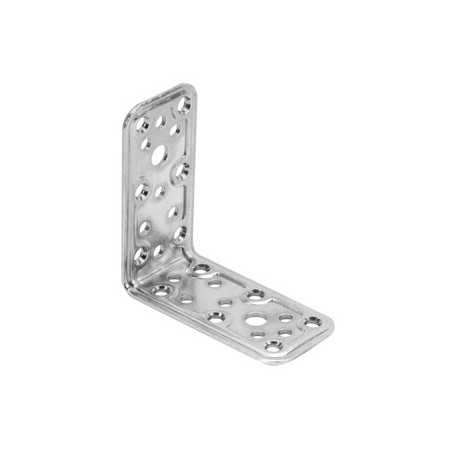 C PIASTRA ANGOLARE ACCIAIO ZINCATO 40X80X80 MM