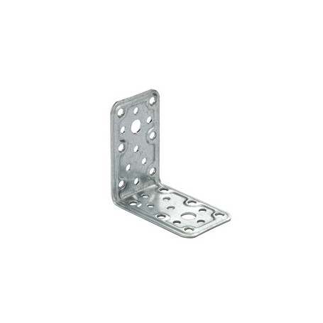 C PIASTRA ANGOLARE ACCIAIO ZINCATO 50X60X60 MM