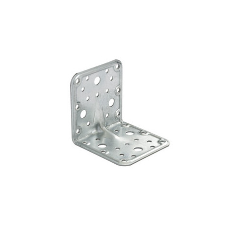 C PIASTRA ANGOLARE ACCIAIO ZINCATO 90X90X90 MM