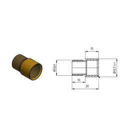 PROLUNGA P\SPIONCINI 14X20 MM