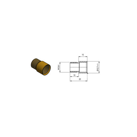 PROLUNGA P\SPIONCINI 14X20 MM