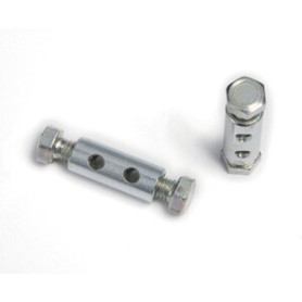 MORSETTO 2 VITI IN TESTA FORO 3 MM CF 4 PZ
