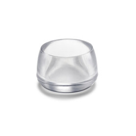 SOTTOSEDIA A GOCCIA TRASPARENTE D 16 MM CF 8 PZ