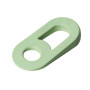 FERMAPORTA IN GOMMA INOFIX CHOCK VERDE