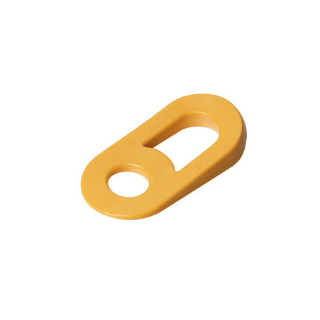 FERMAPORTA IN GOMMA INOFIX CHOCK GIALLO