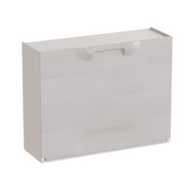 SCARPIERA MODULARE EFFETTO DOGHE BIANCO